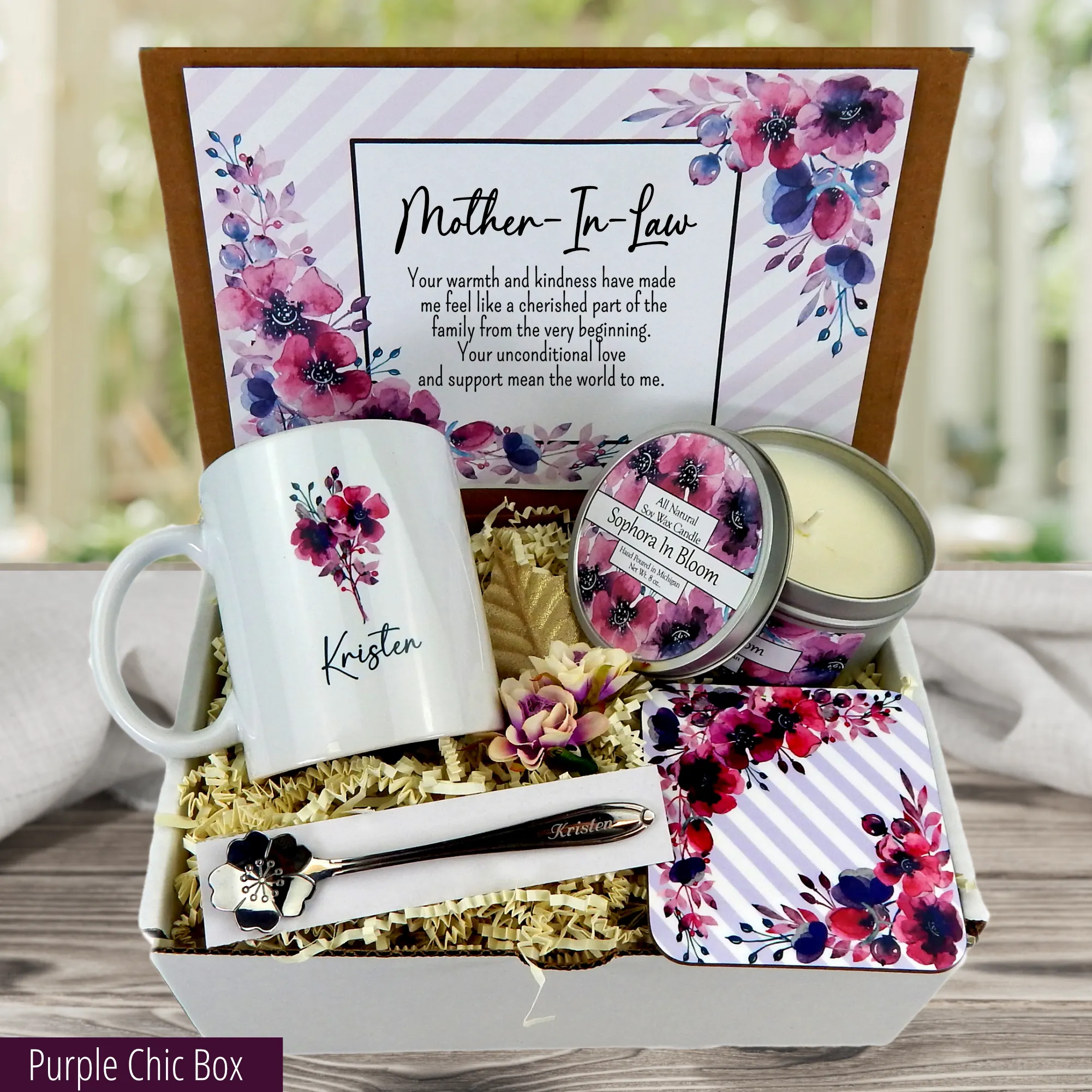 Gift for Mother-In-Law with Personalized Keepsake Mug