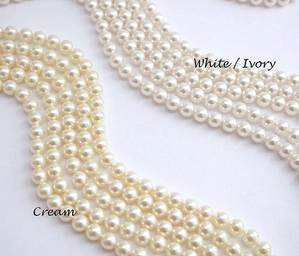 Gold Bridal Jewelry Set with Pearl Crystal Earrings Back Necklace Bracelet Set-Hayley