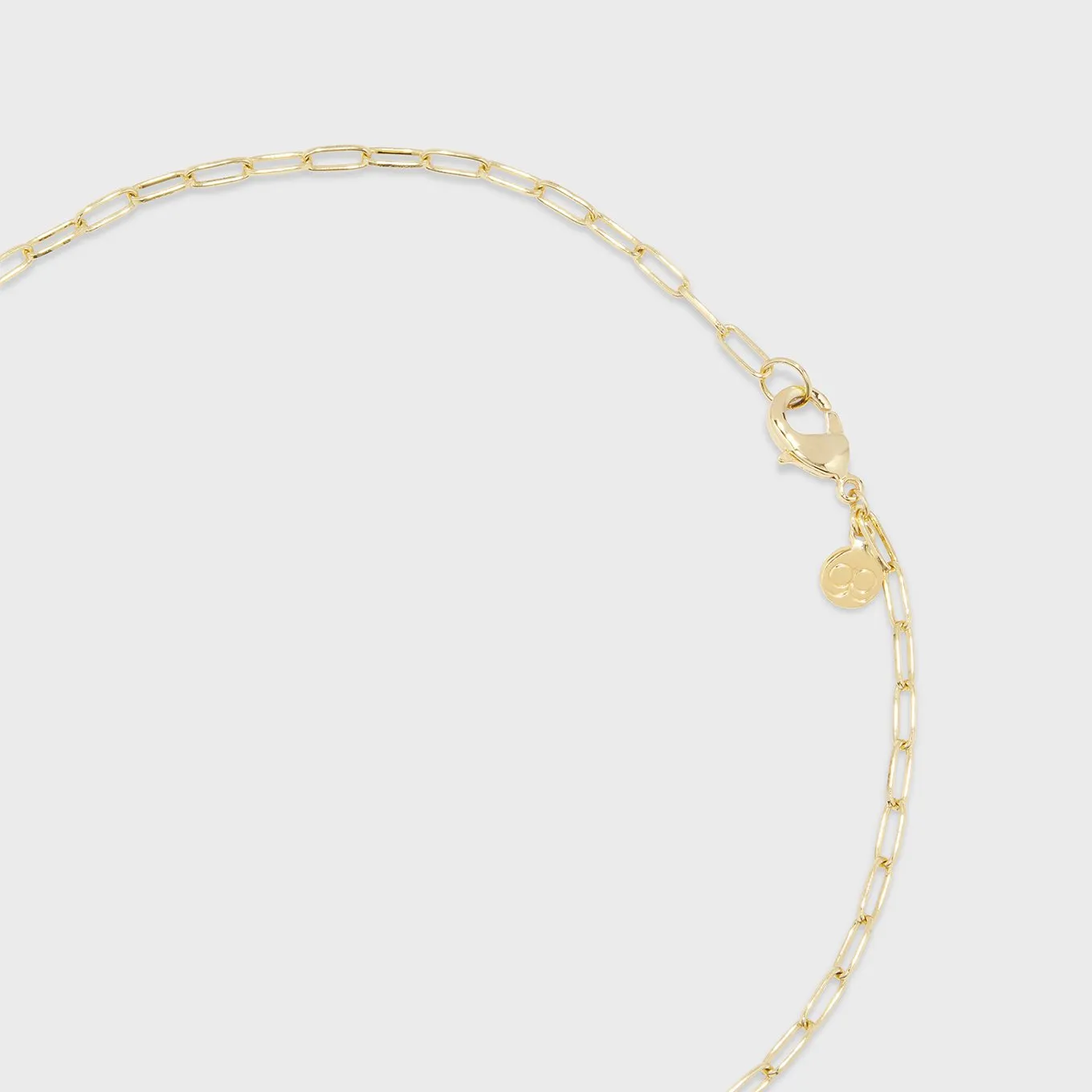 Gorjana Reese Pearl Charm Necklace (gold & pearl)