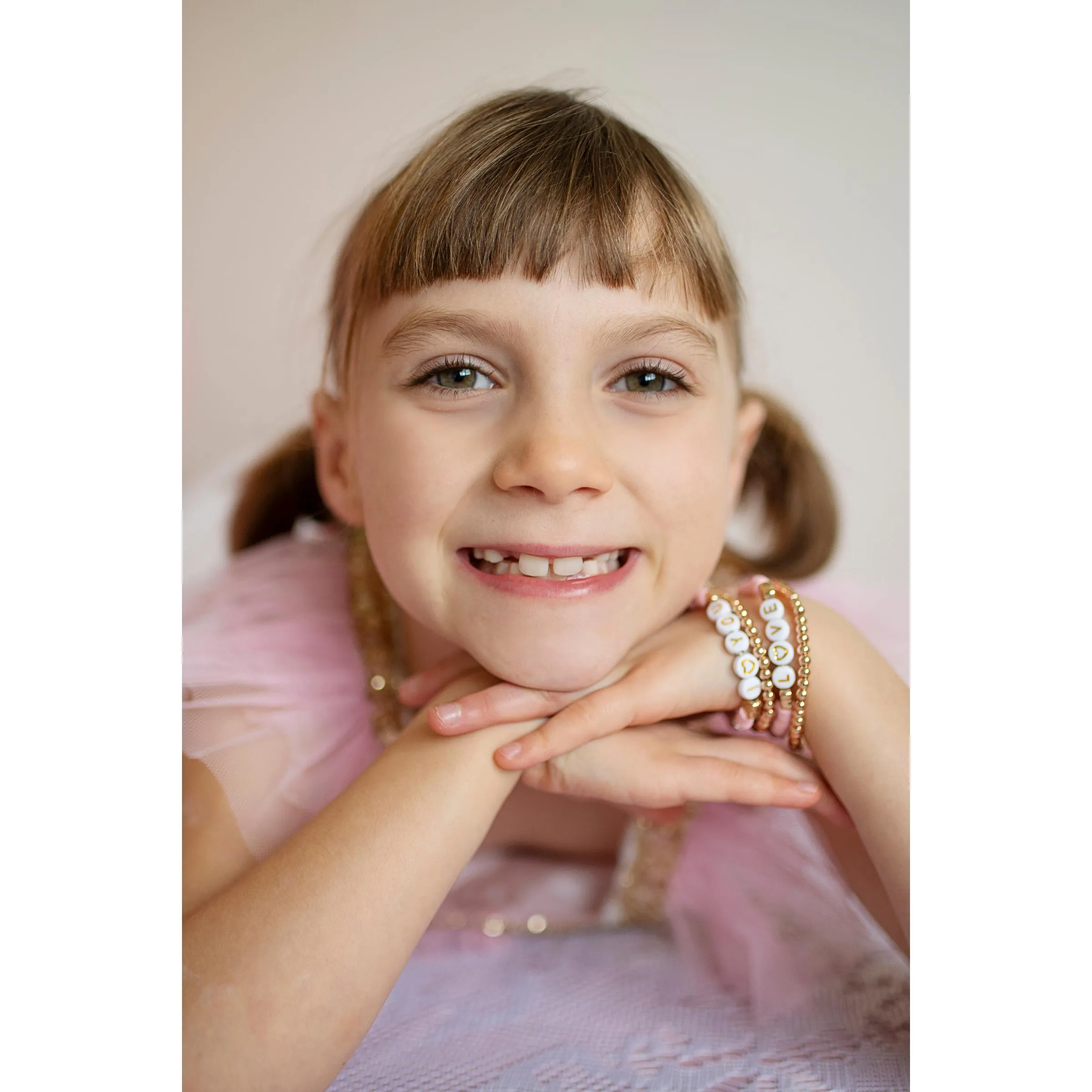 Great Pretenders Pink Love Bracelets