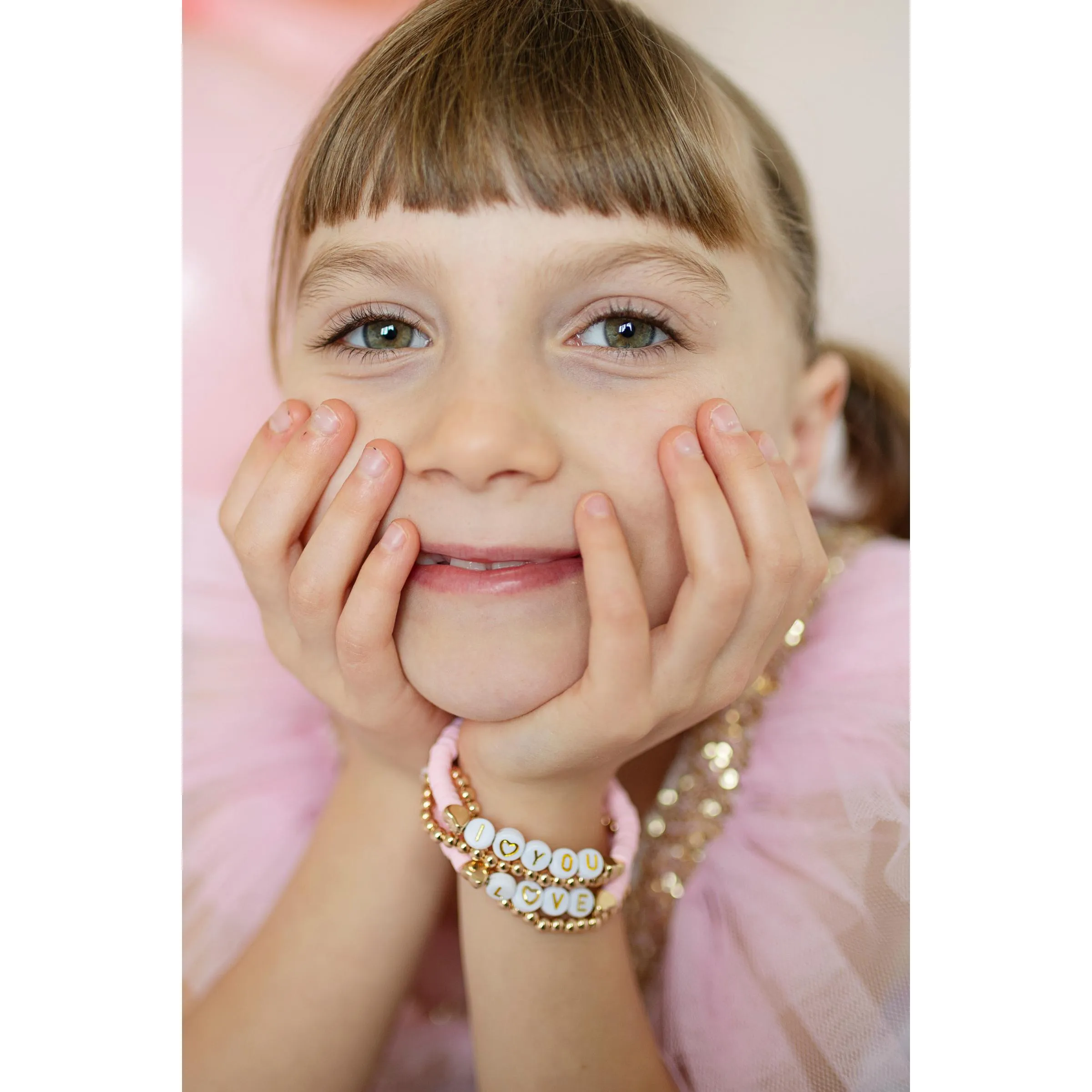 Great Pretenders Pink Love Bracelets