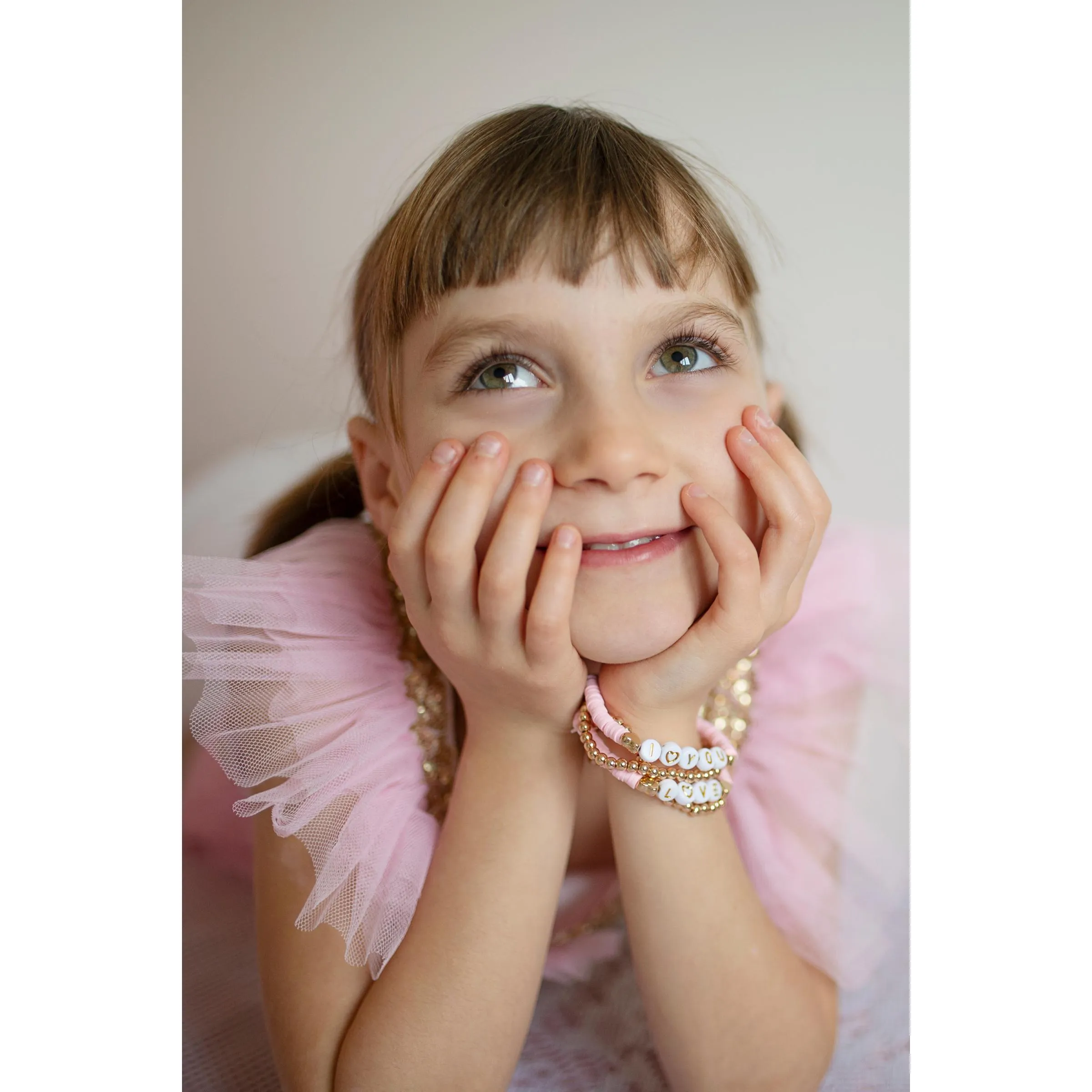 Great Pretenders Pink Love Bracelets