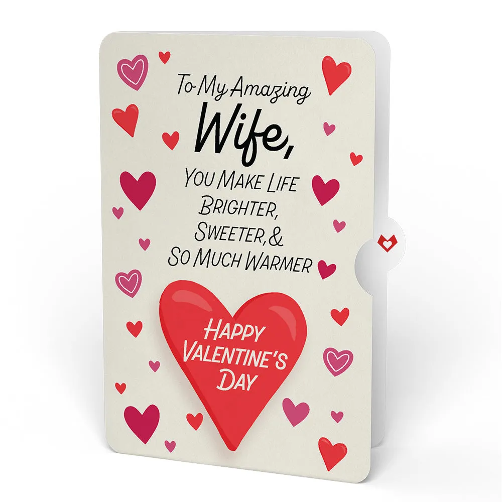 I Woof You Dog Valentine Bouquet and Sentiment Set for Wife