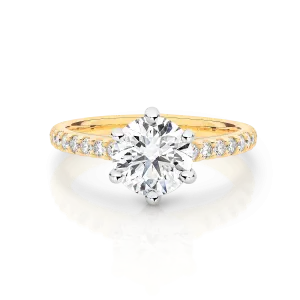 Lab Grown Engagement Ring TDW=2.46ct