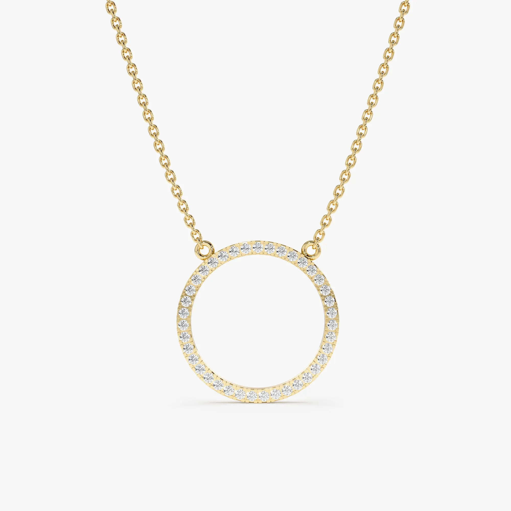 Large Circle Of Life Diamond Necklace, Lola