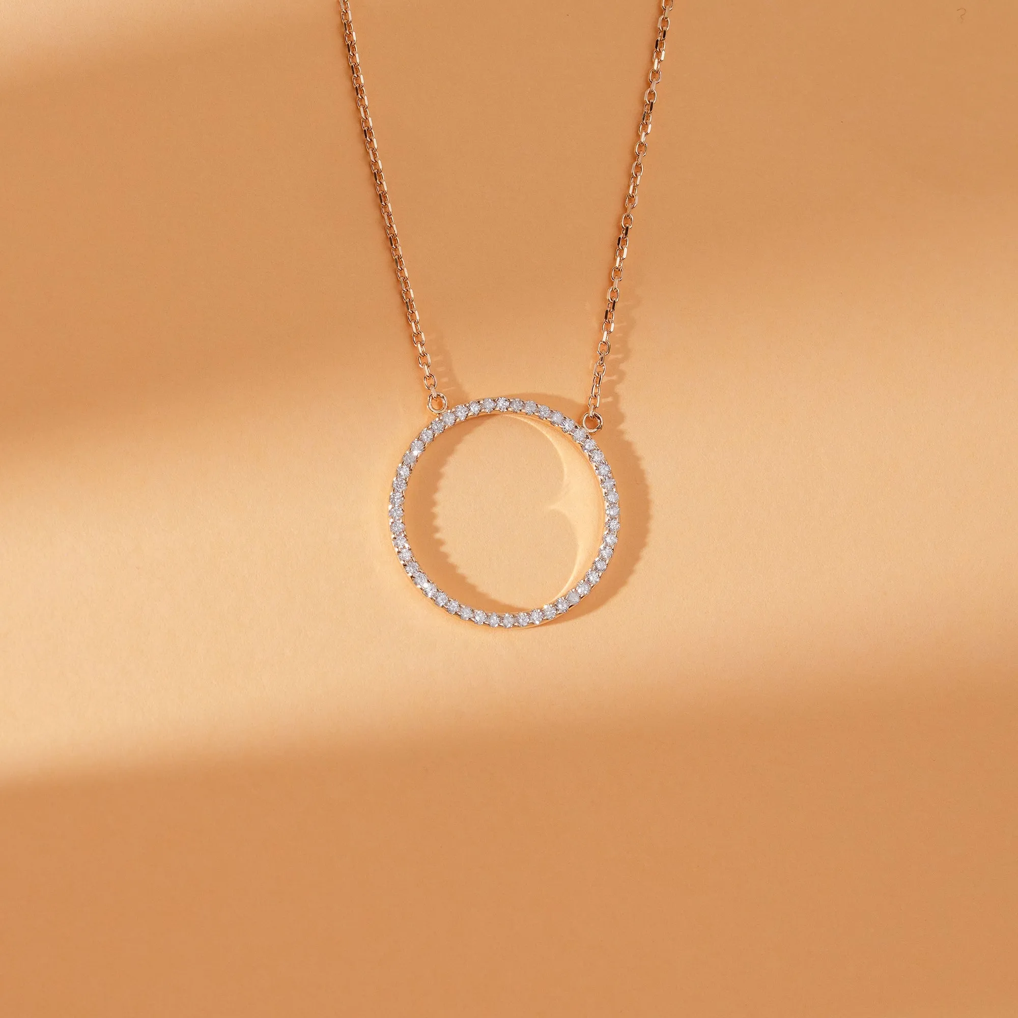 Large Circle Of Life Diamond Necklace, Lola