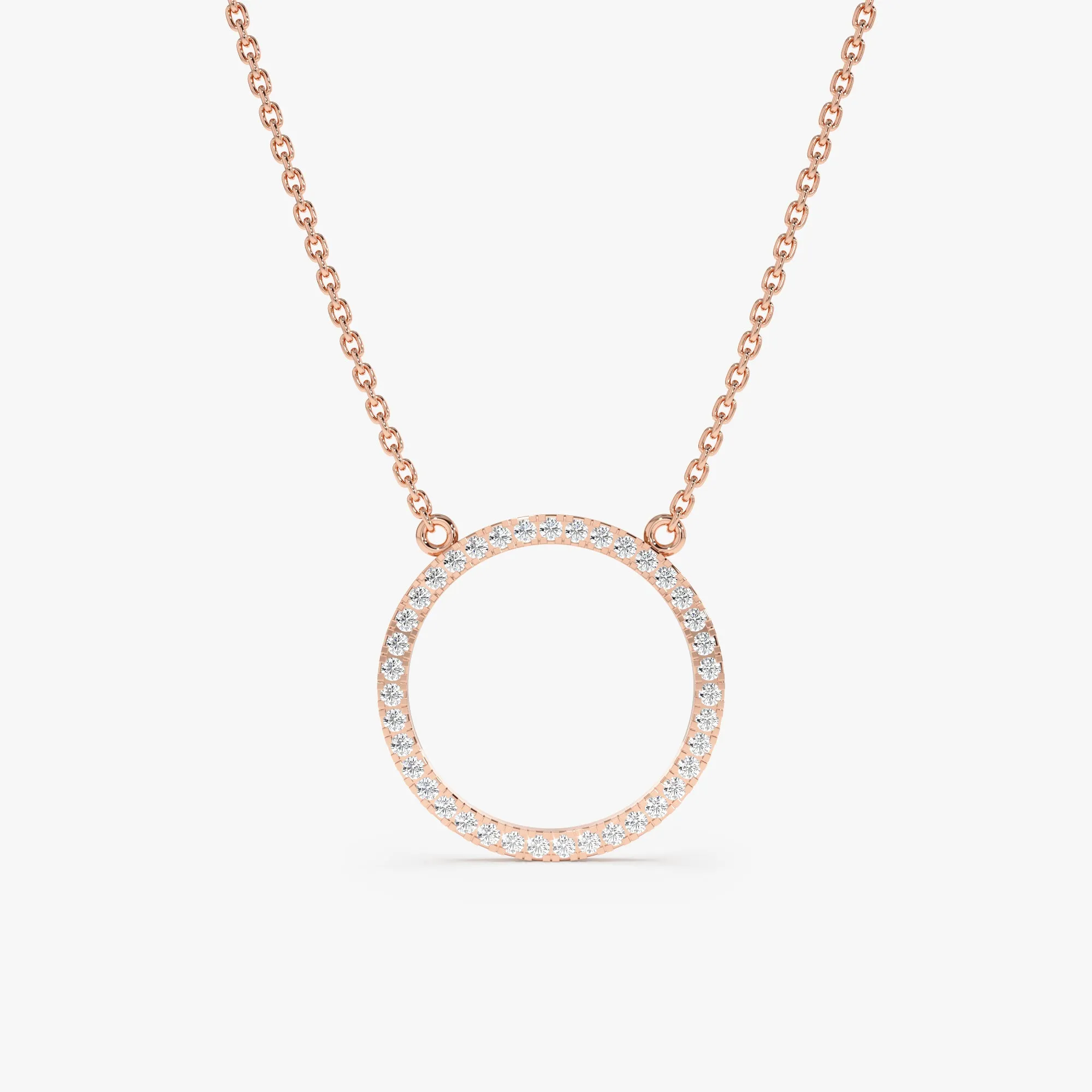 Large Circle Of Life Diamond Necklace, Lola
