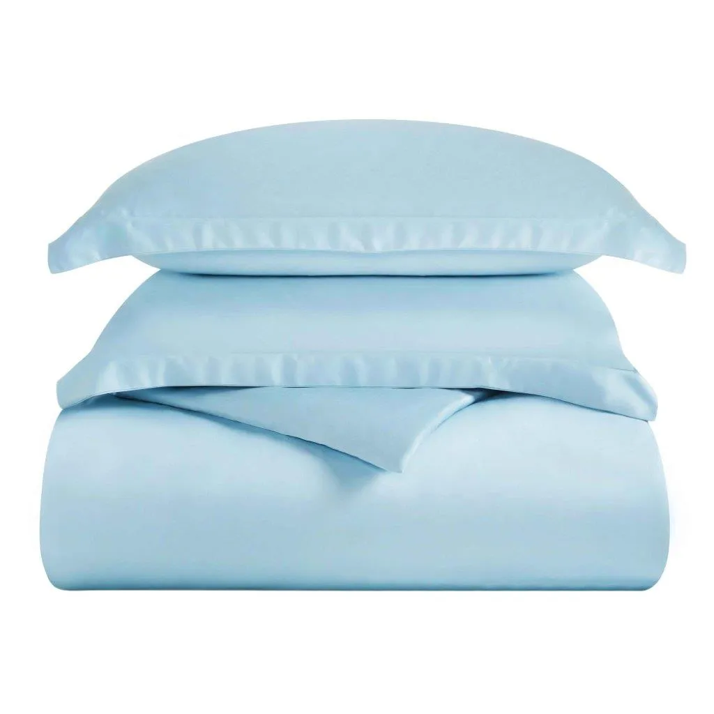 Modal From Beechwood 400 Thread Count Solid Duvet Cover Set
