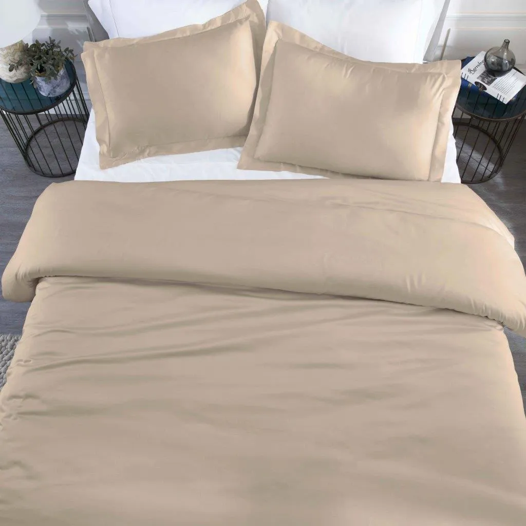 Modal From Beechwood 400 Thread Count Solid Duvet Cover Set
