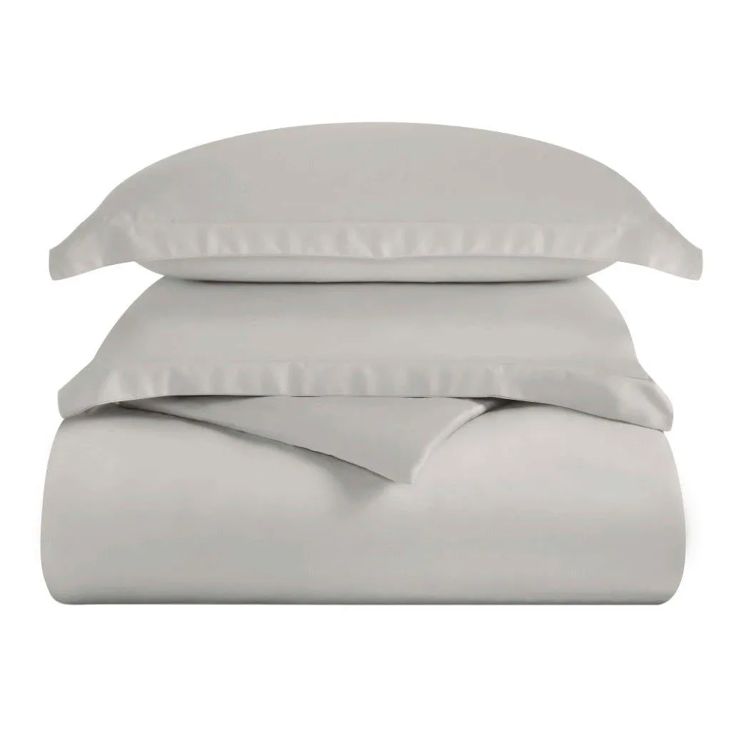 Modal From Beechwood 400 Thread Count Solid Duvet Cover Set
