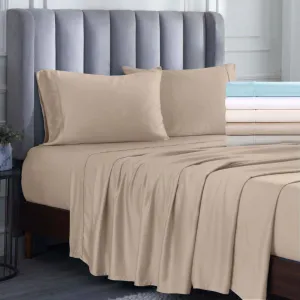 Modal From Beechwood 400 Thread Count Solid Duvet Cover Set