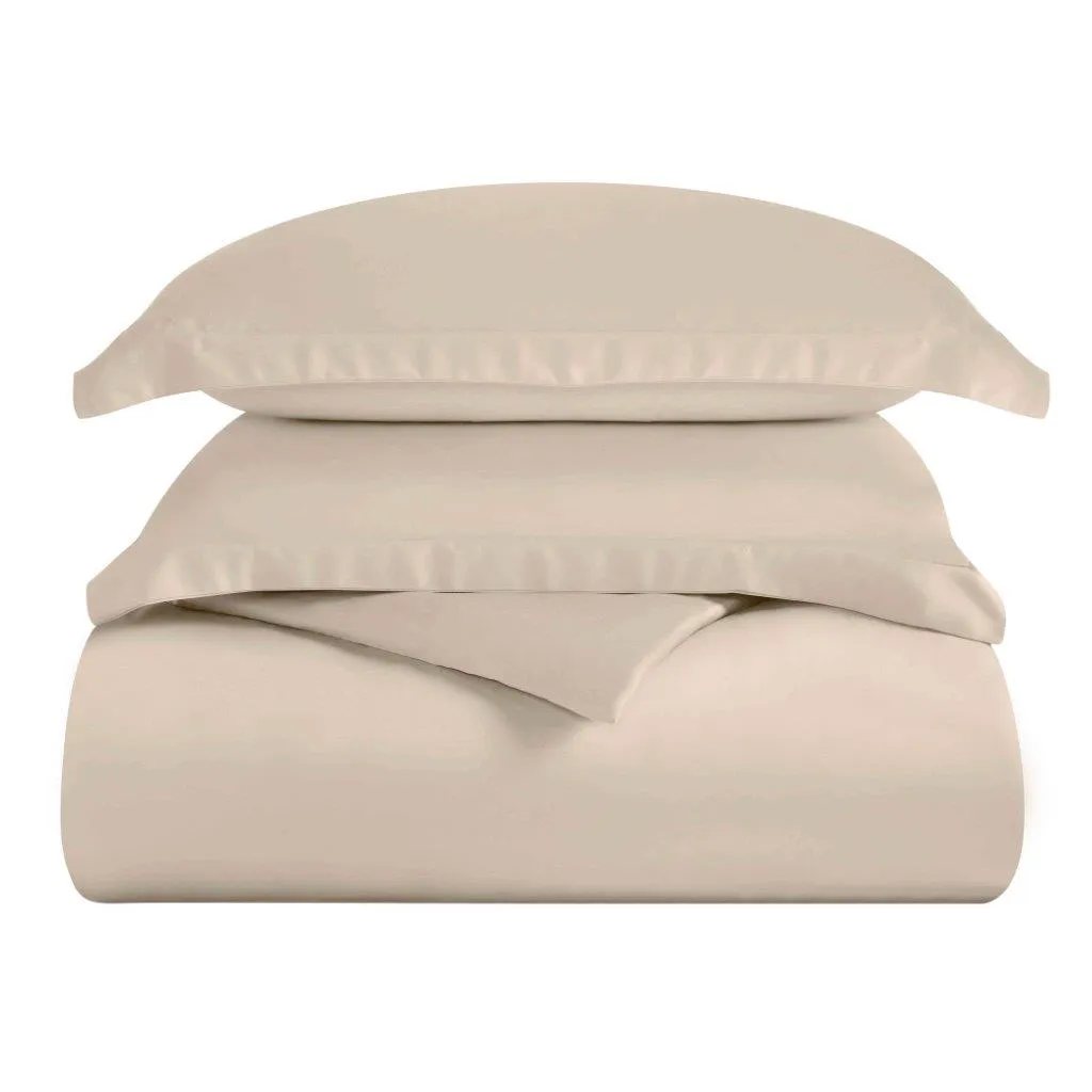 Modal From Beechwood 400 Thread Count Solid Duvet Cover Set