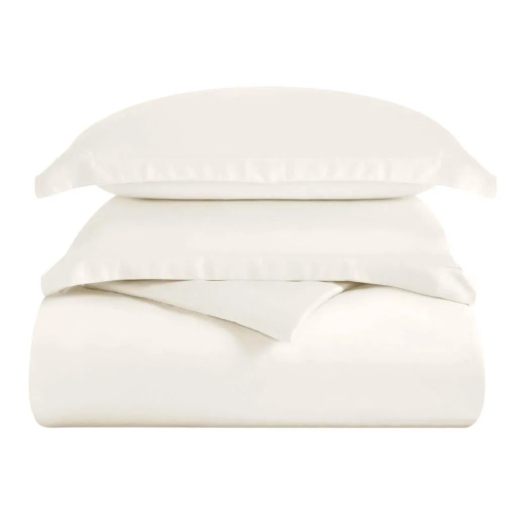 Modal From Beechwood 400 Thread Count Solid Duvet Cover Set