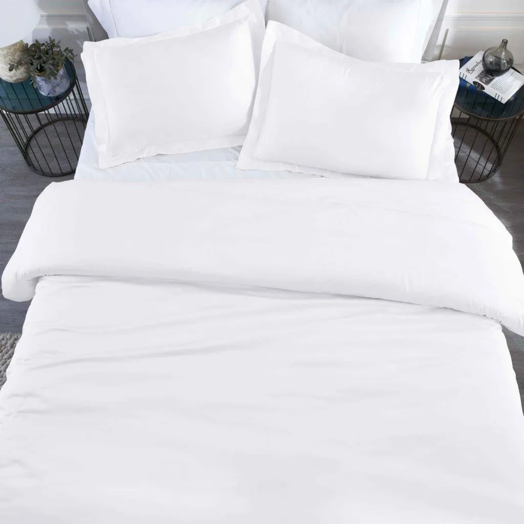 Modal From Beechwood 400 Thread Count Solid Duvet Cover Set