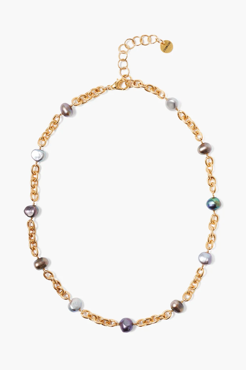 Nautica Chain Necklace Peacock Mix