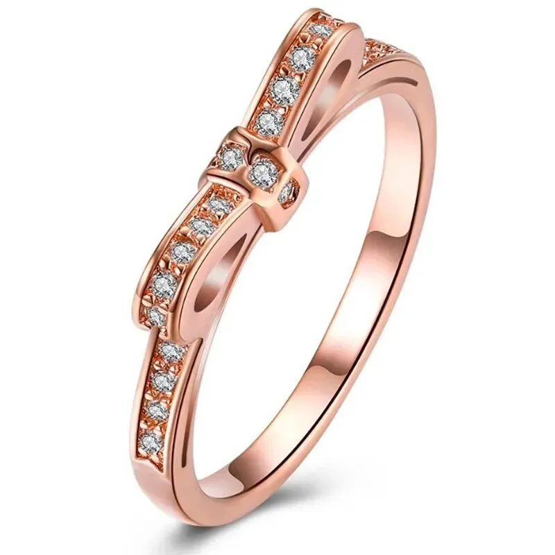 Original Six Prong Set Solitaire Diamond Simulation CZ Classic Silver Plated Engagement Ring