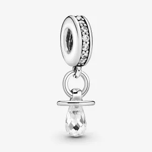 Pandora Pacifier Dangle Charm #791890CZ