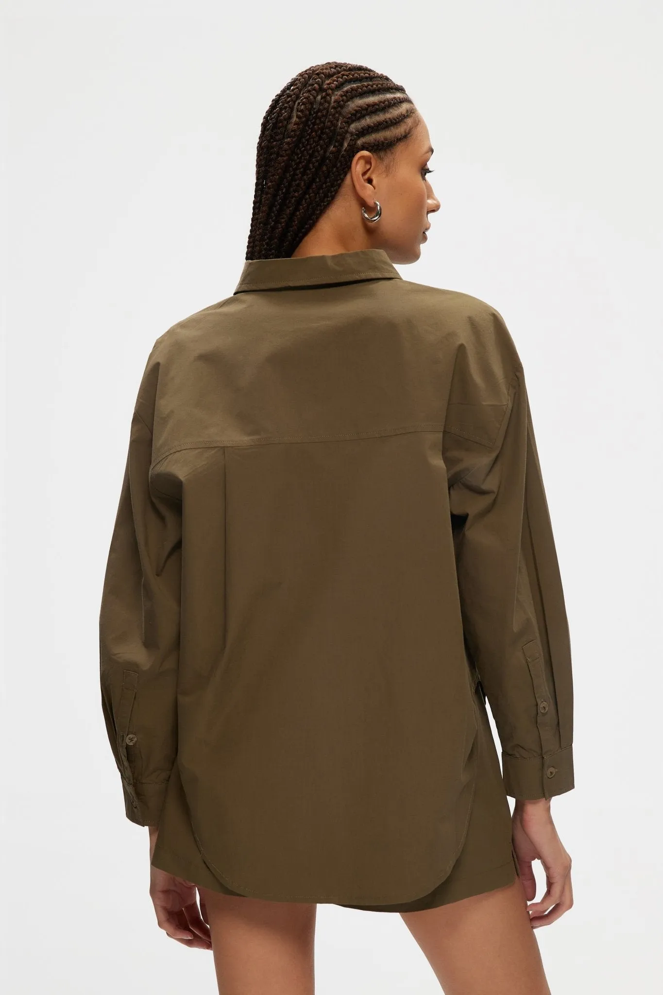 Poplin Oversized Shirt