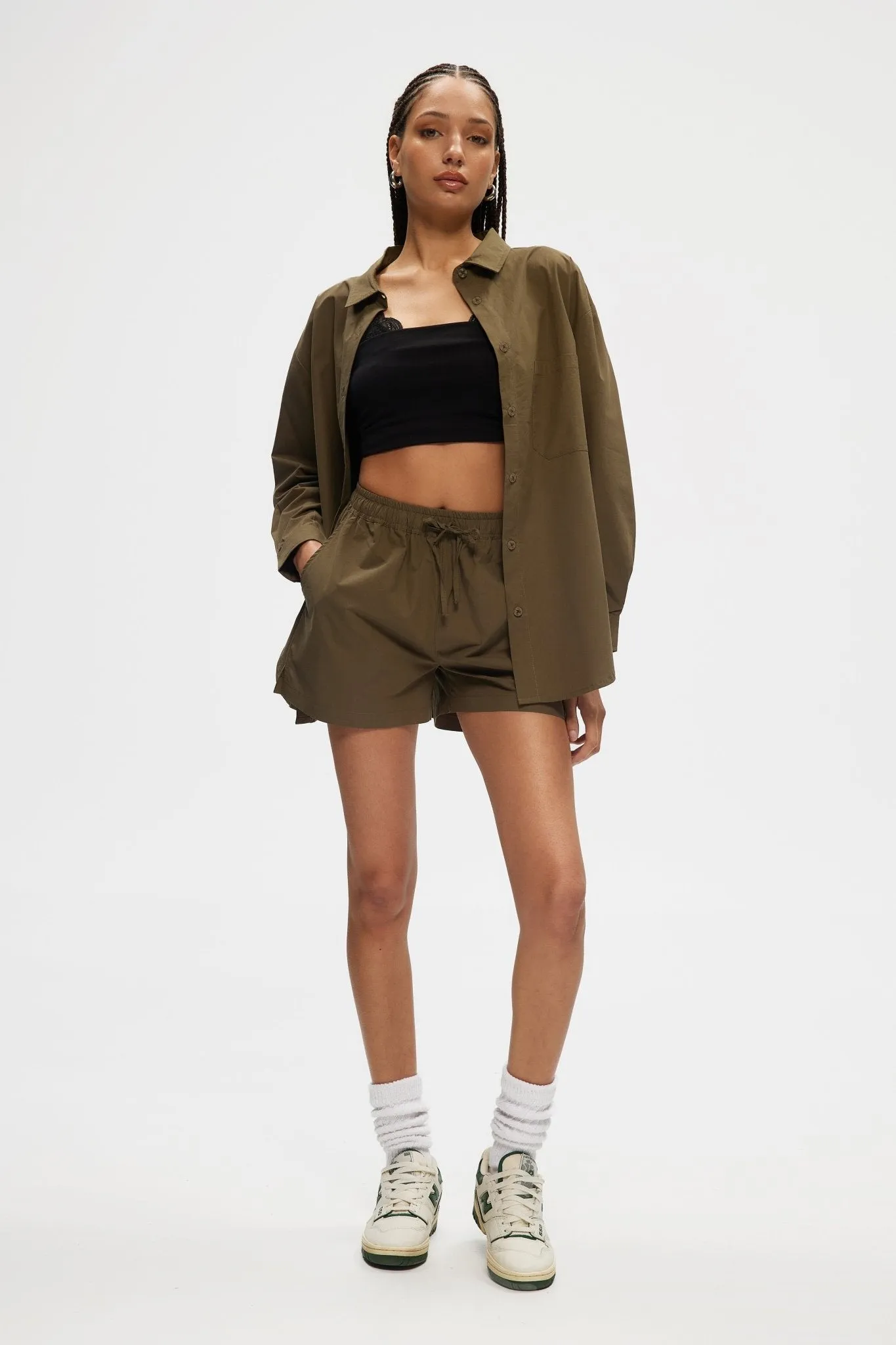 Poplin Oversized Shirt