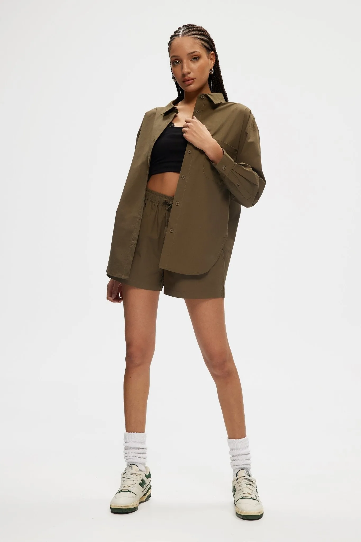 Poplin Oversized Shirt