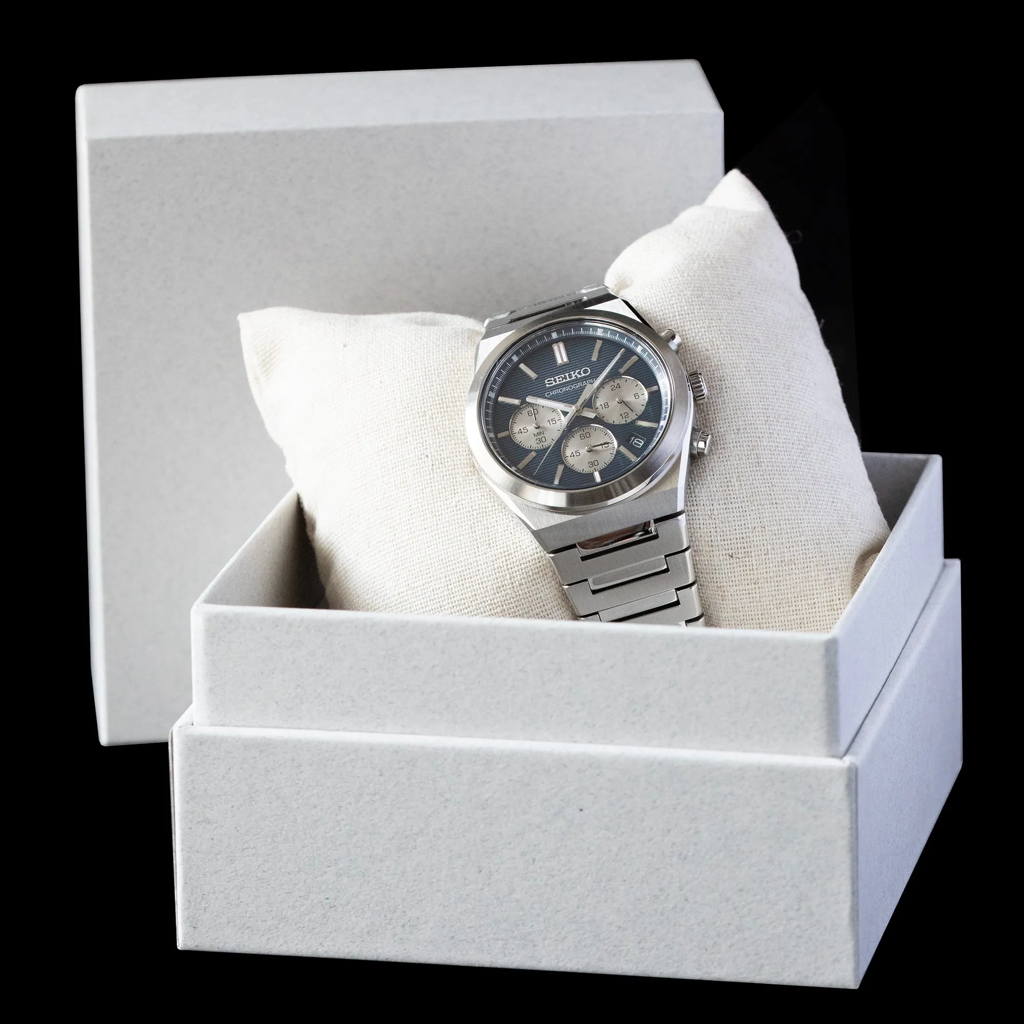 Seiko - Sport Chronograph Quartz Blue Dial SSB453P1