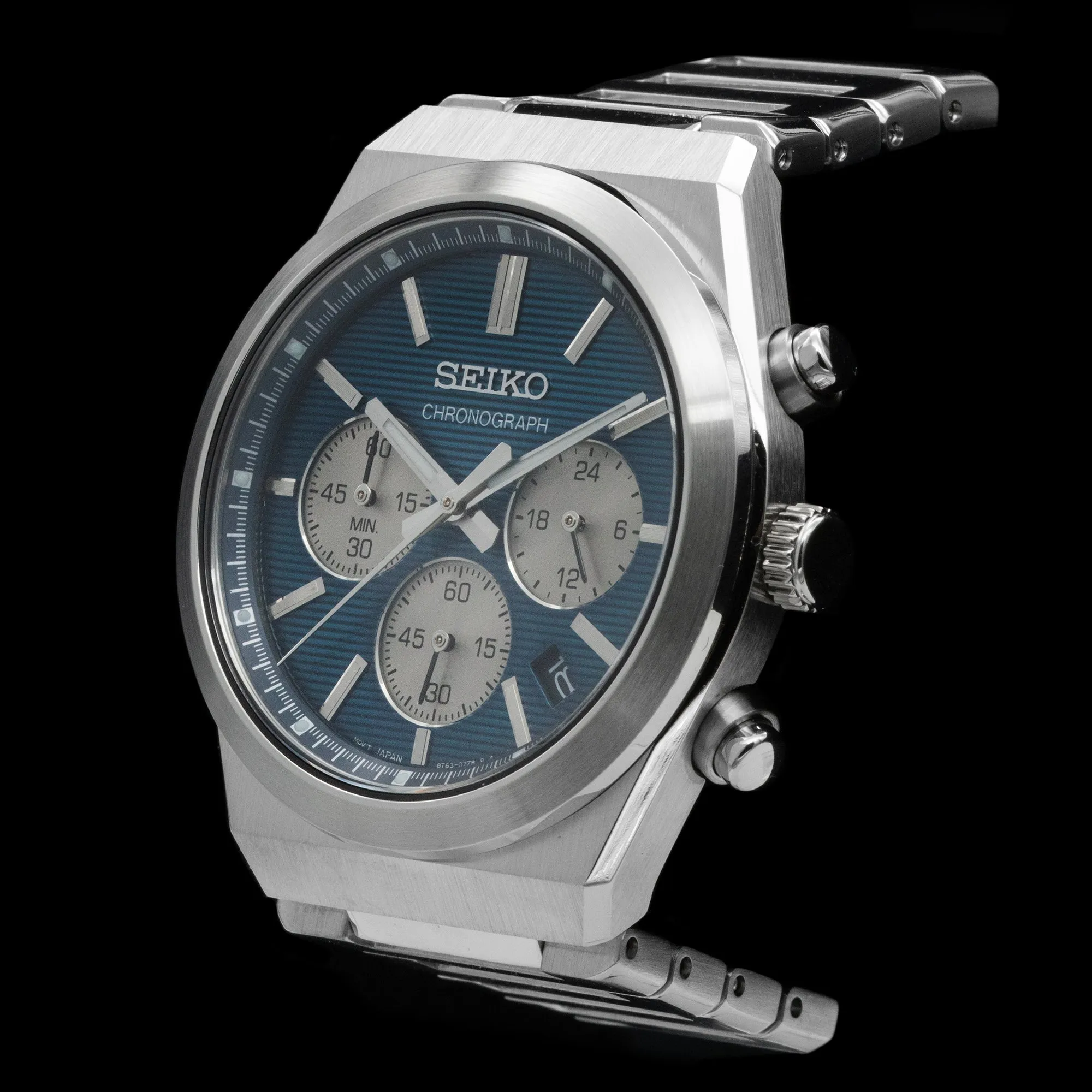 Seiko - Sport Chronograph Quartz Blue Dial SSB453P1