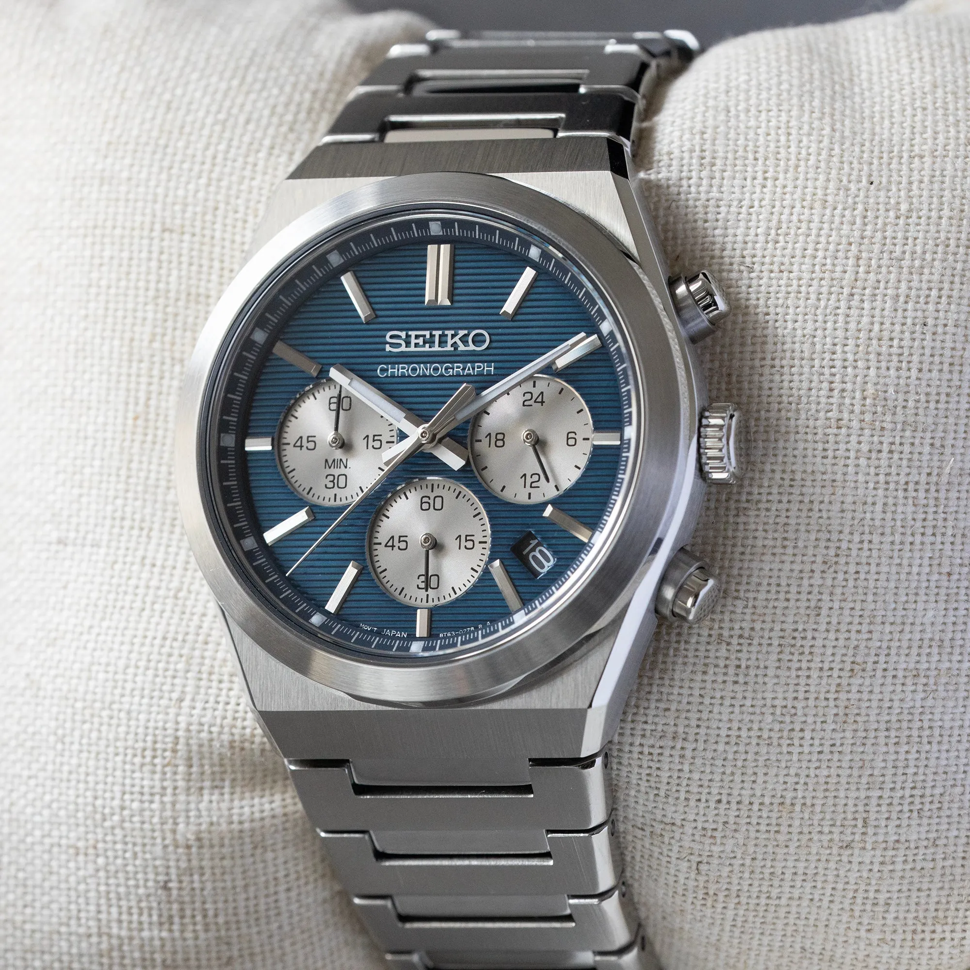 Seiko - Sport Chronograph Quartz Blue Dial SSB453P1