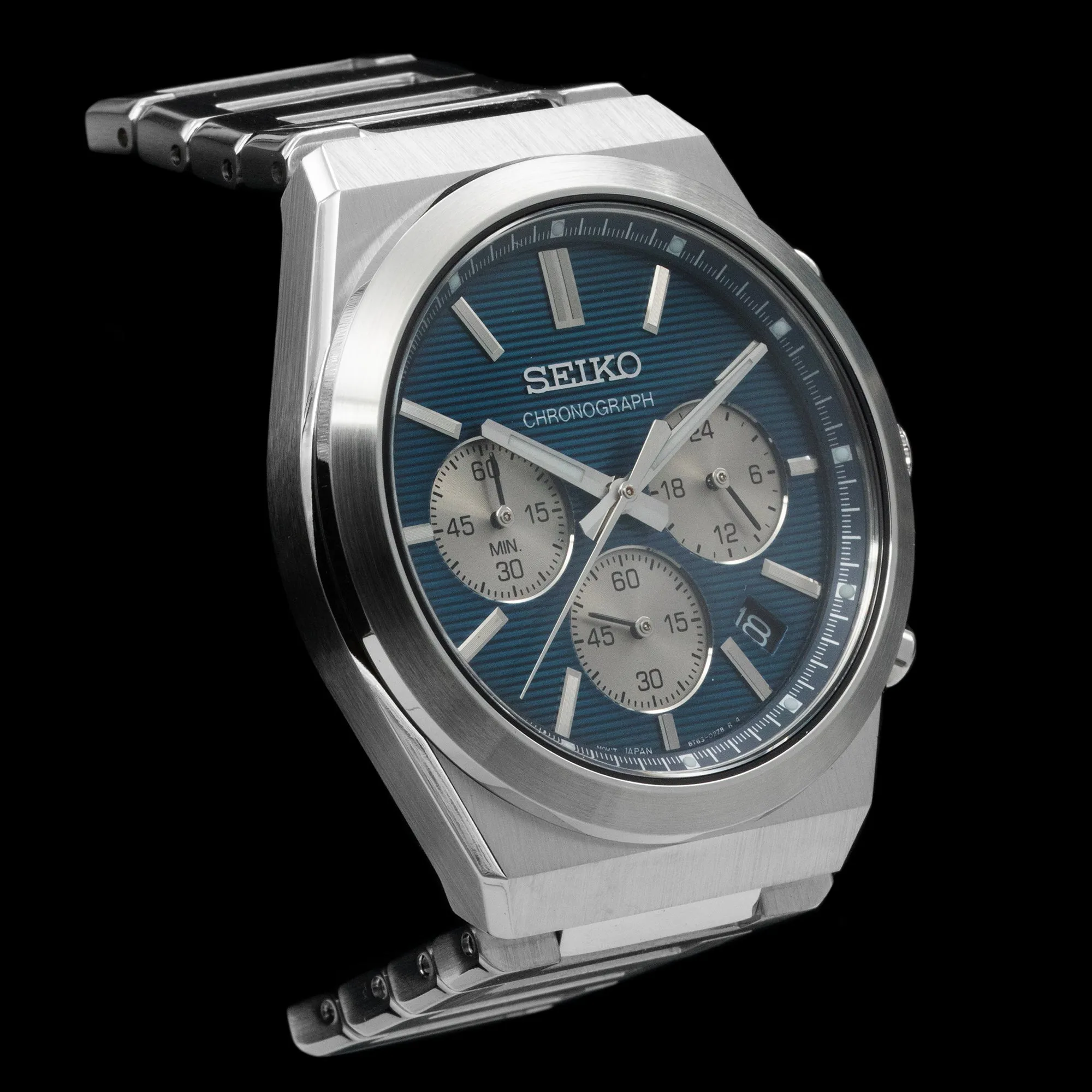 Seiko - Sport Chronograph Quartz Blue Dial SSB453P1