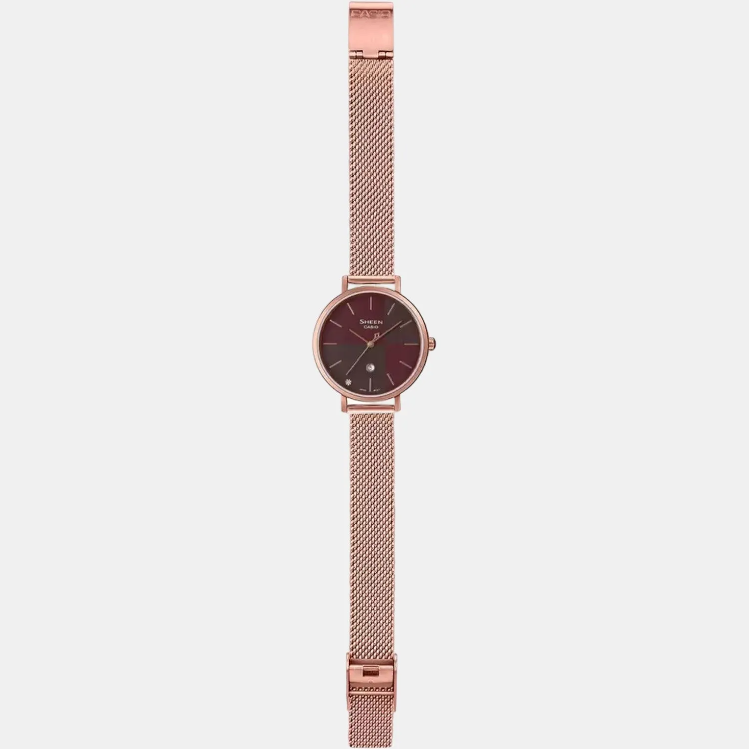 Sheen Women's Analog Stainless Steel Watch SH255 - SHE-4547PGM-5AUDF