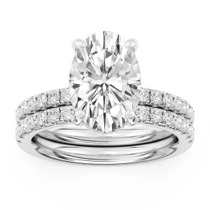 Signature EcoLove Diamond Dreams 4 CTW  100 Facet Centurion Diamond Bridal Set in Platinum