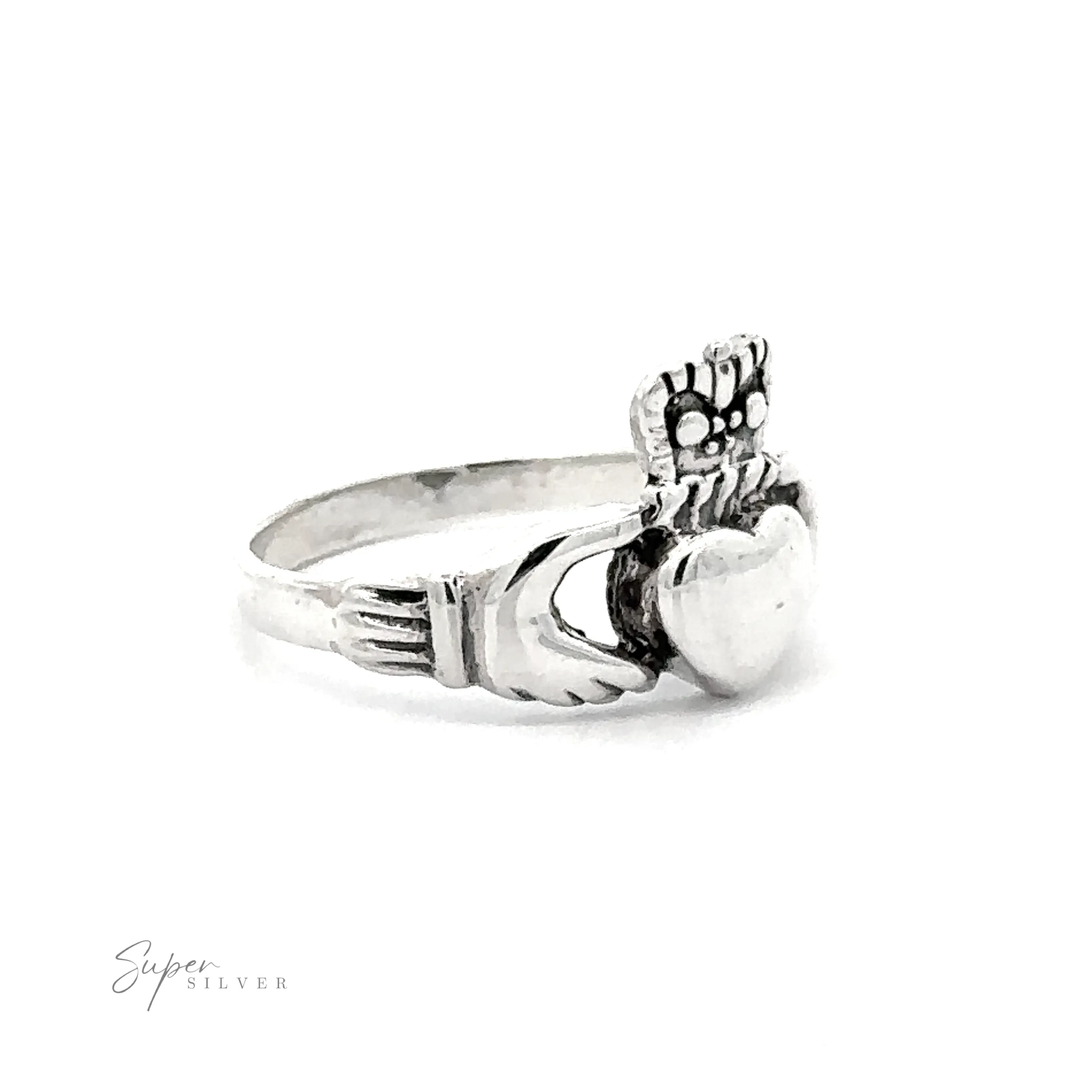 Silver Claddagh Ring