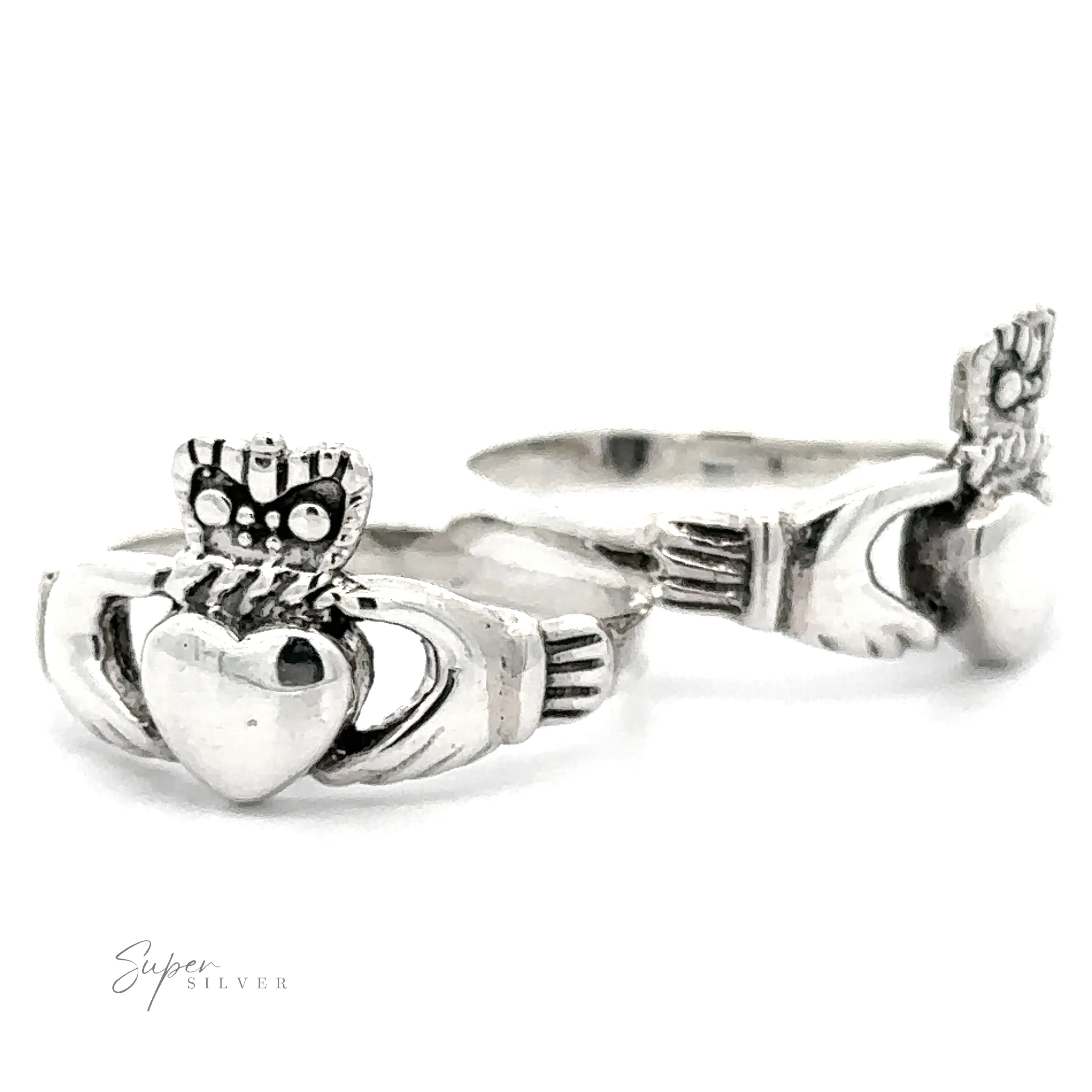 Silver Claddagh Ring