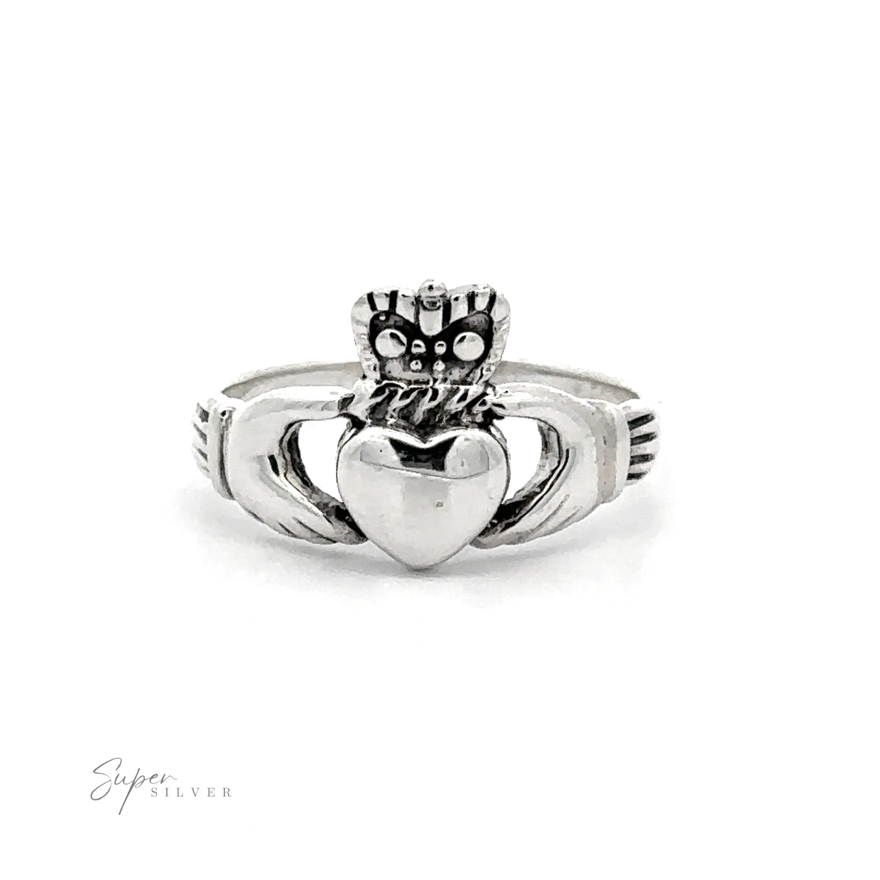 Silver Claddagh Ring