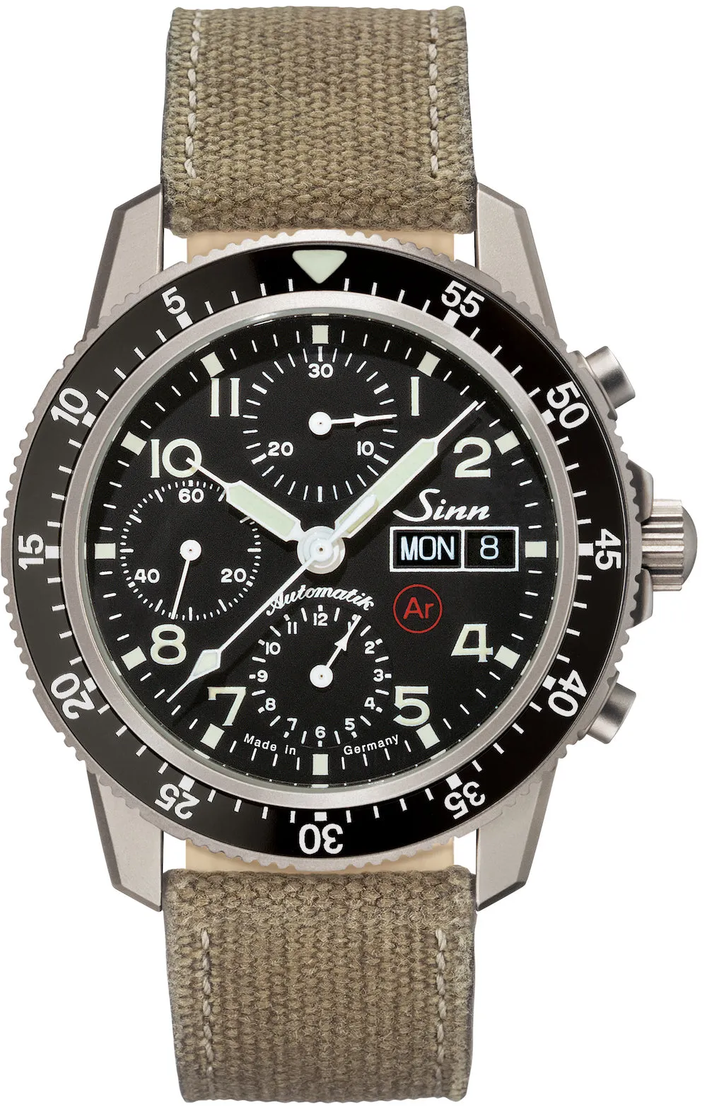SN Watch 13 Ti Ar Titanium Canvas Beige