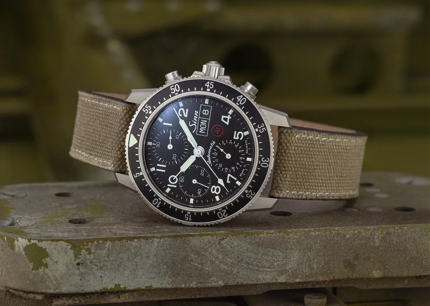SN Watch 13 Ti Ar Titanium Canvas Beige