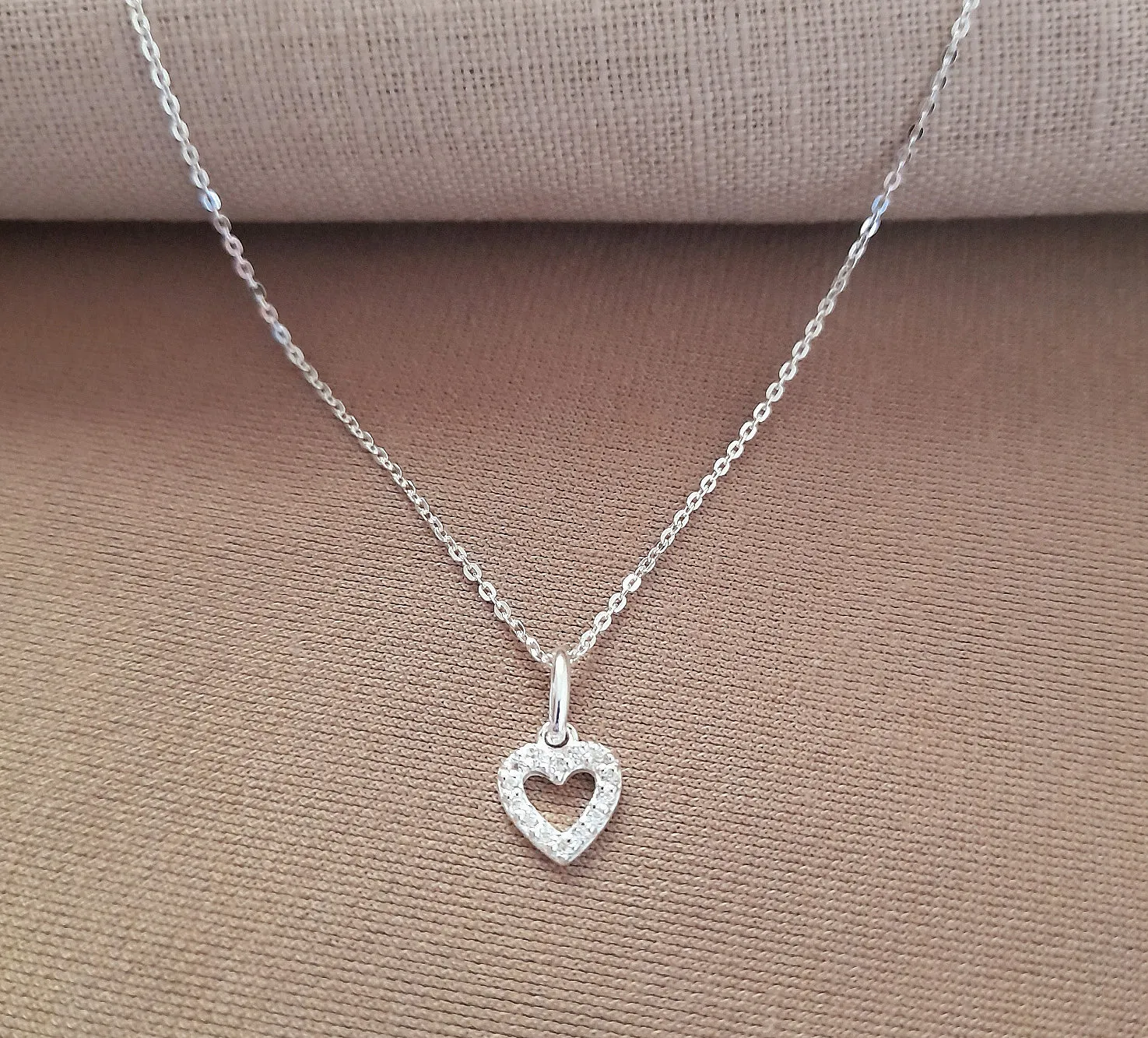 Step Mum of the Bride Gift, CZ Heart Necklace Wedding Gift, Personalised Jewellery Gift