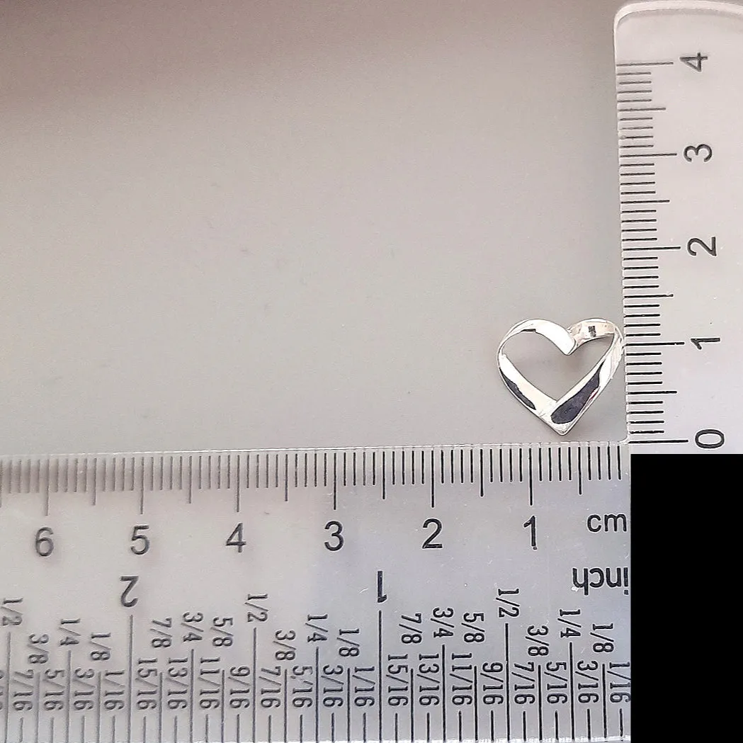 Step Mum of the Bride Gift, Ribbon Heart Necklace Wedding Gift, Personalised Jewellery Gift