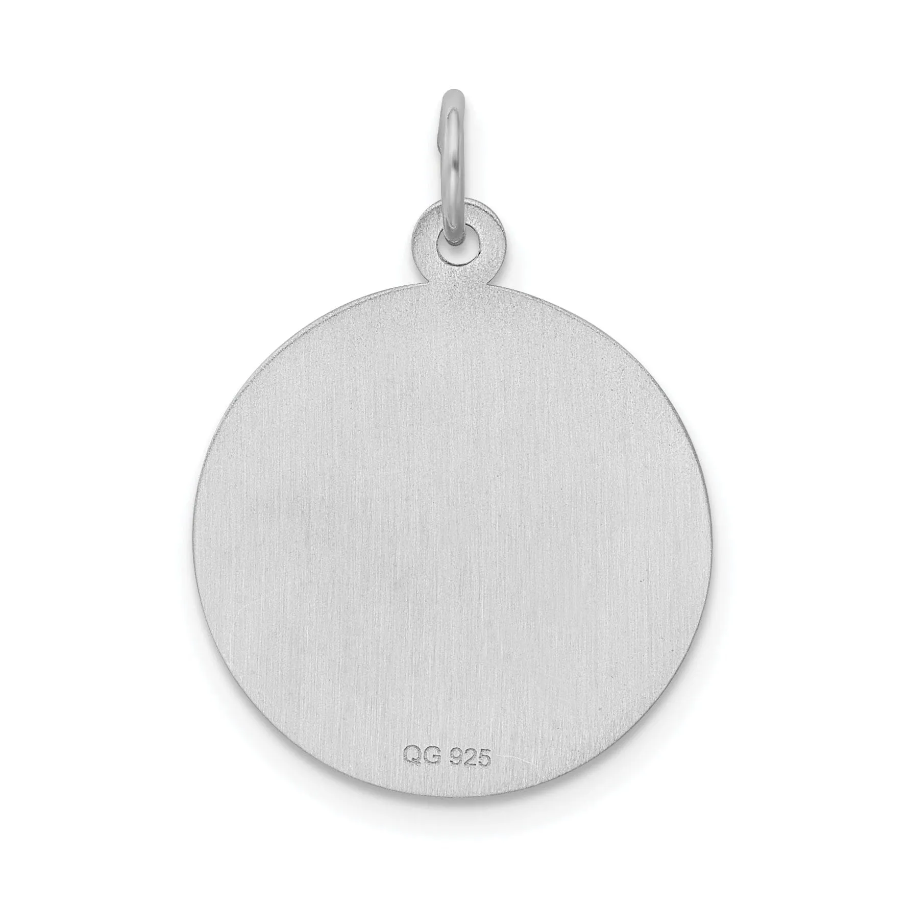 Sterling Silver Solid Happy Birthday Disc Charm