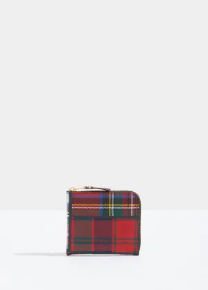 Tartan Patchwork Wallet