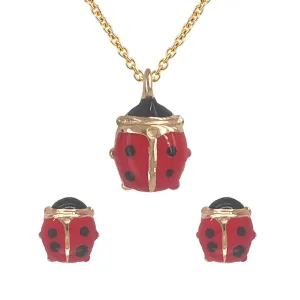 The Ladybug Jewelry Set