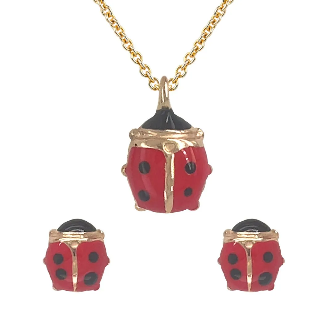 The Ladybug Jewelry Set