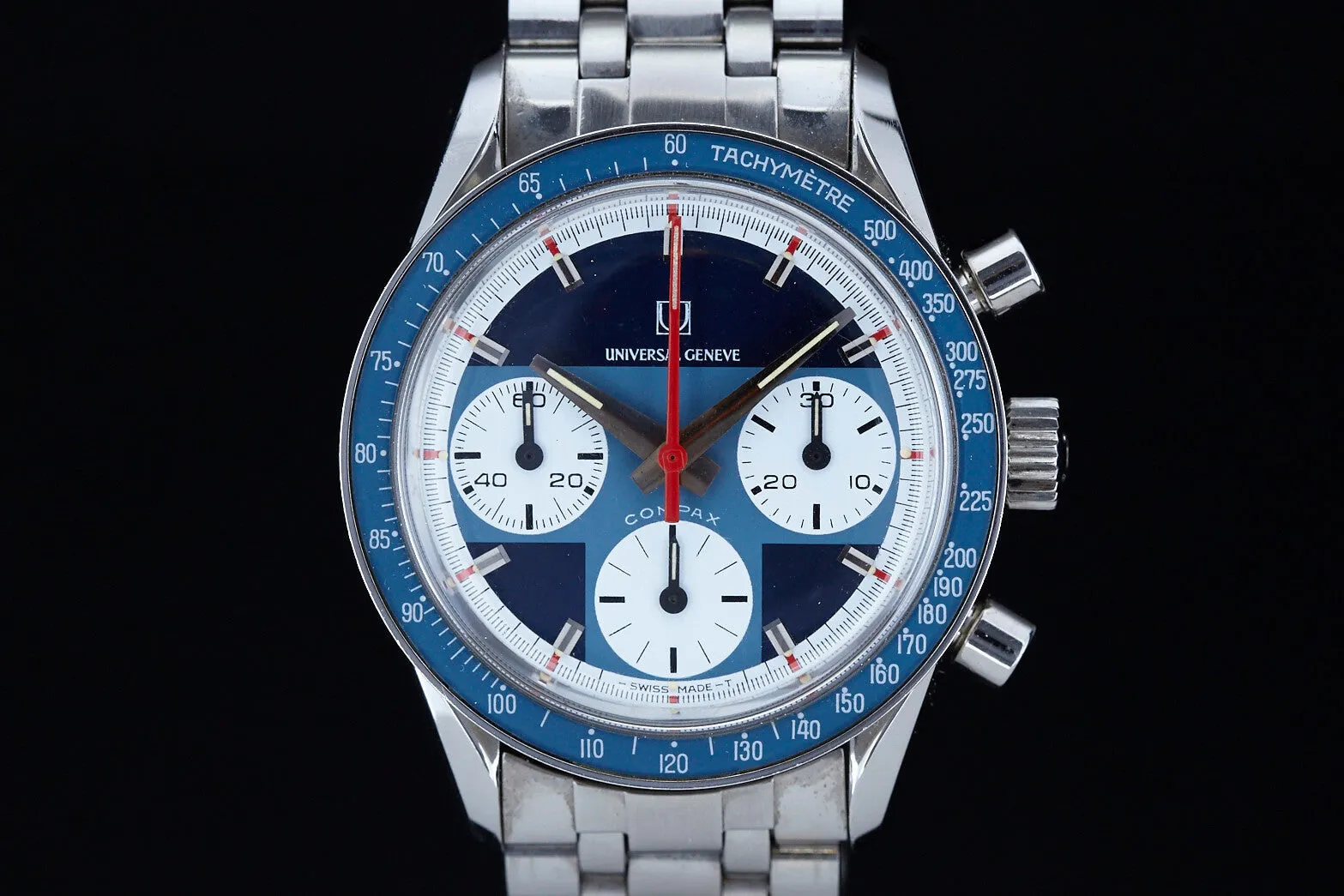 Universal Geneve Compax "Blue Exotic Nina"
