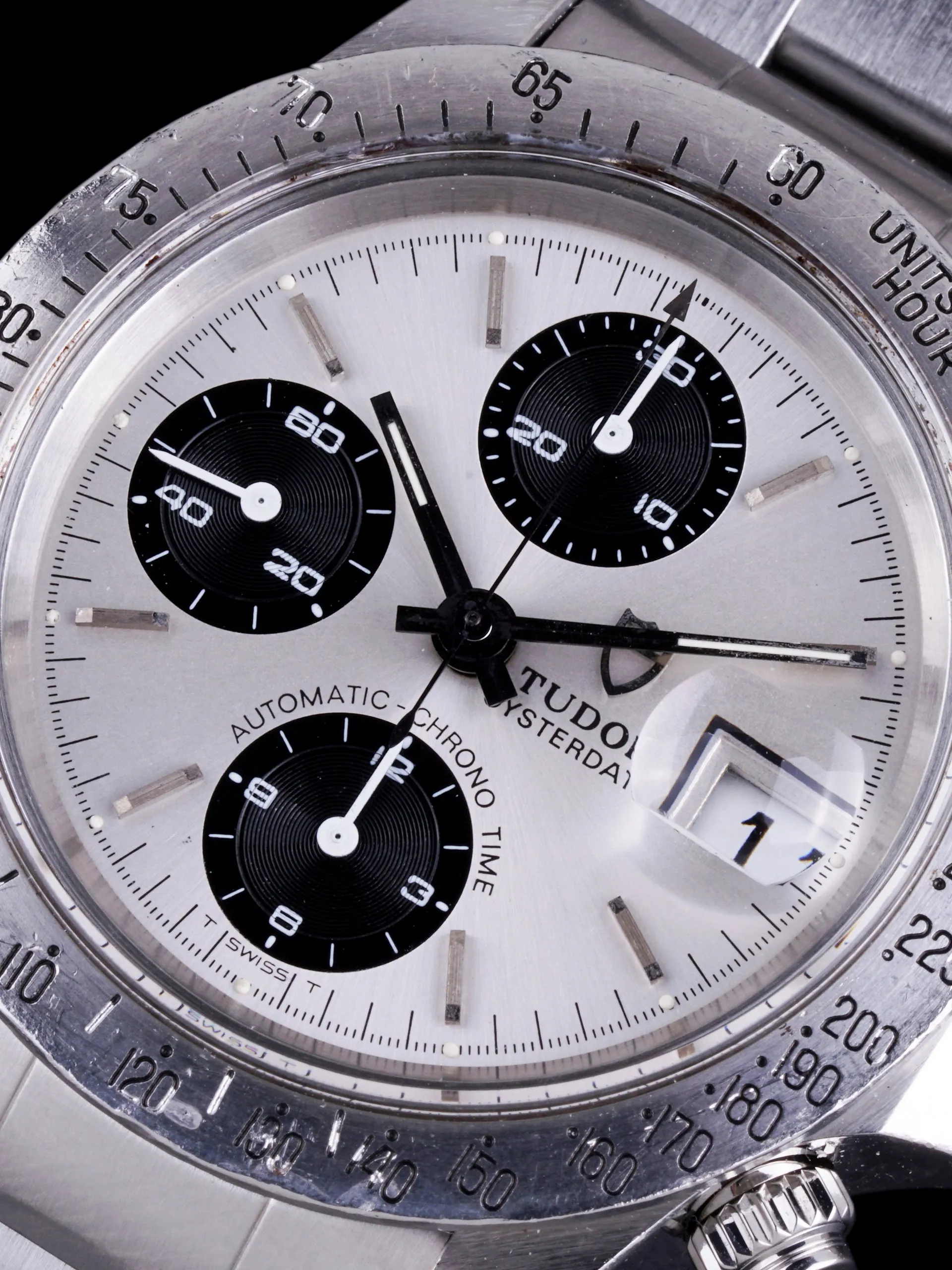 *Unpolished* 1989 Tudor Big Block Chronograph (Ref. 94300) W/ Papers and Hangtag