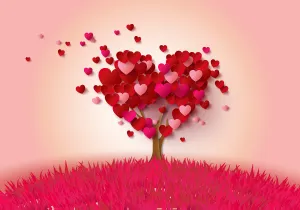 Valentine's Day Gift - Romantic Love Heart - Canvas Prints