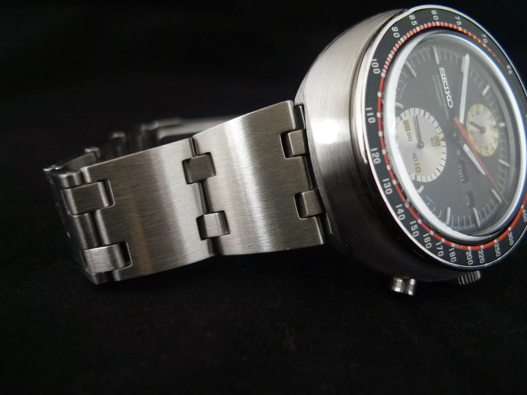Wide-Link Bracelet (Seiko 6138/Chronographs)