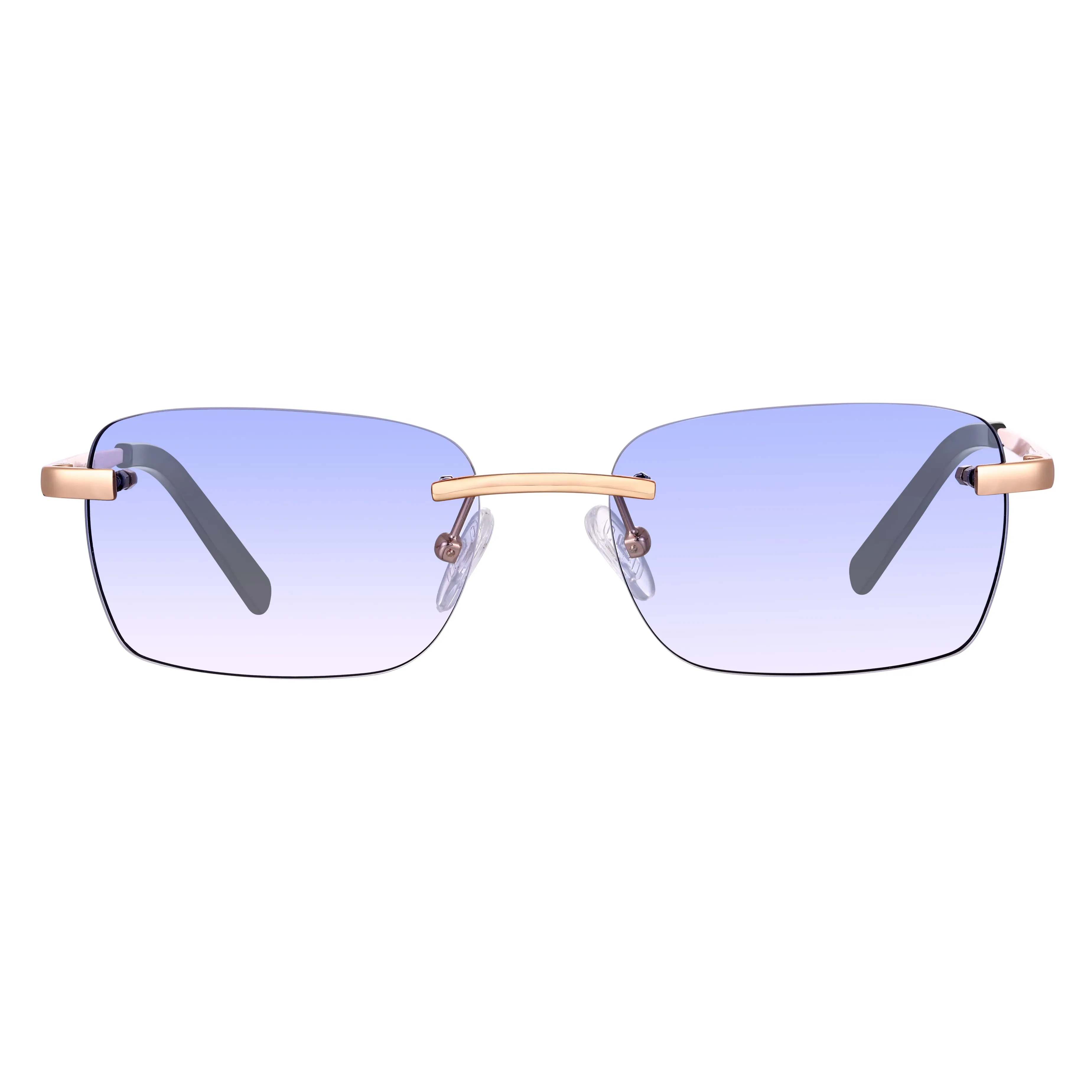 Women's Eyewear Blue gradient | 9K Gold plated