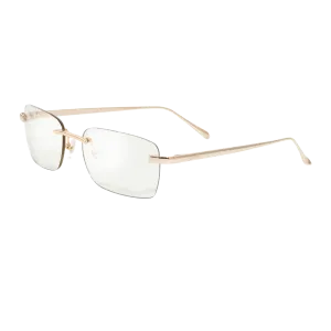 Women's Eyewear Transparent | 9K Gold plated