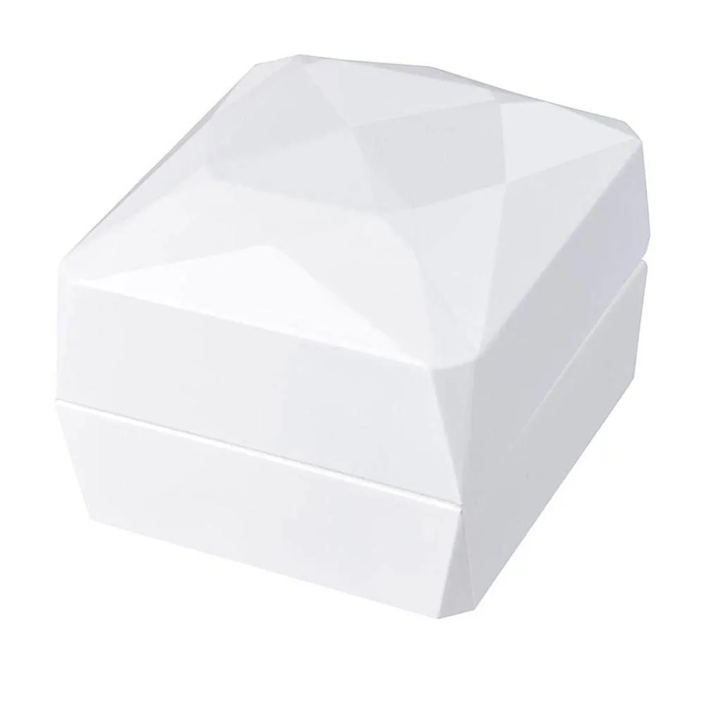 Yescom Wedding Proposal LED Light Jewelry Ring Box Single