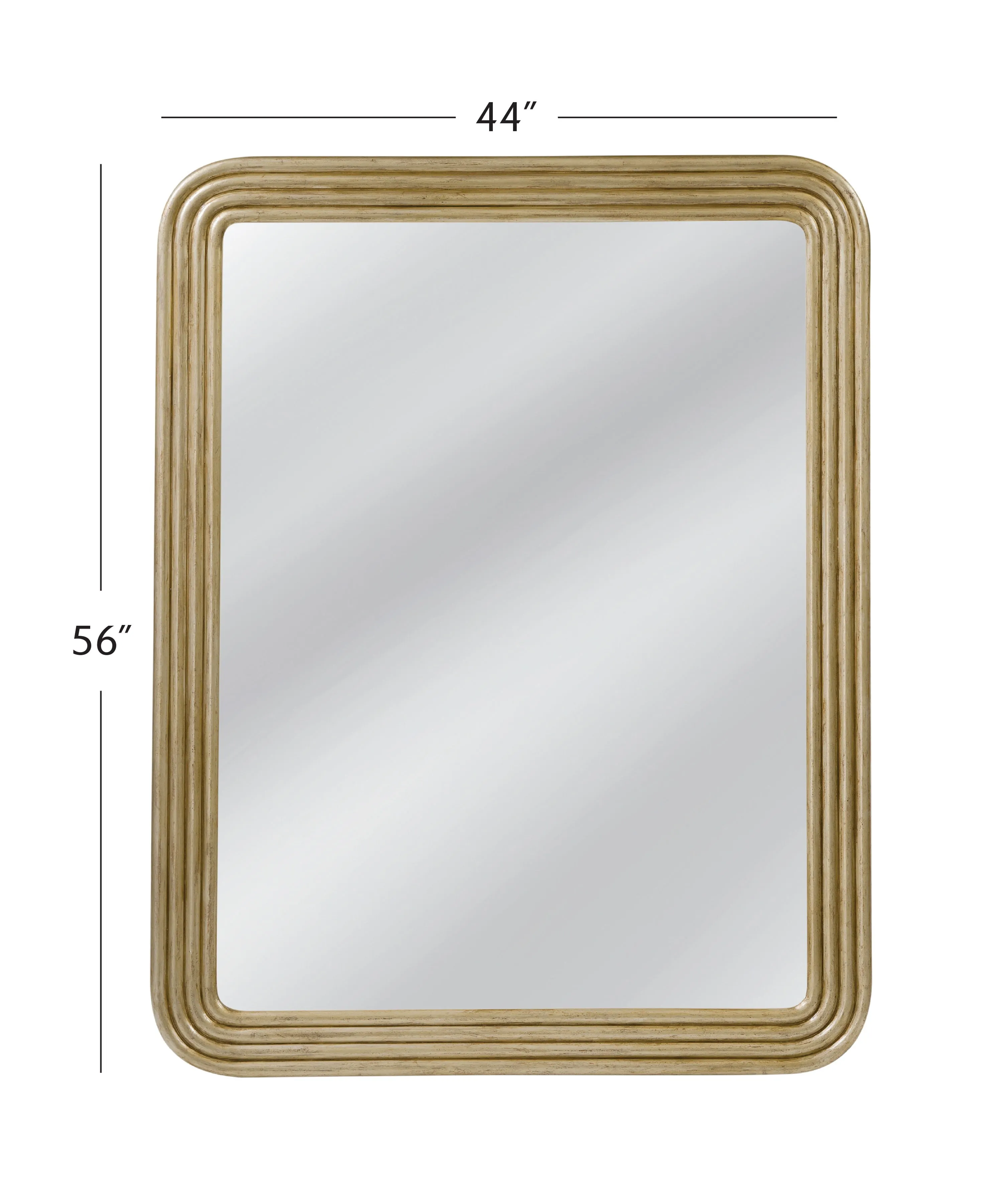 Yevette - Wall Mirror - Antique Gold